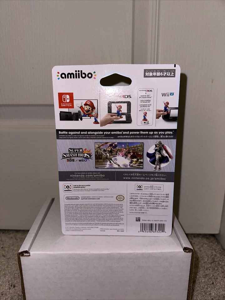 Nintendo Amiibo - Corrin Player 2 Super Smash Bros (NUEVO SELLADO) - En mano Foto 2 de 2