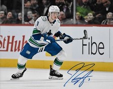 Signed Jack Rathbone Vancouver Canucks Autographed 8x10 Photo #1 Original
