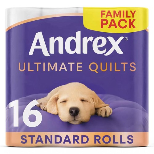 Andrex Supreme Quilted Roll Seidenpapier Strong Soft Air Pocket Pack 48 Rollen - Bild 2 von 6