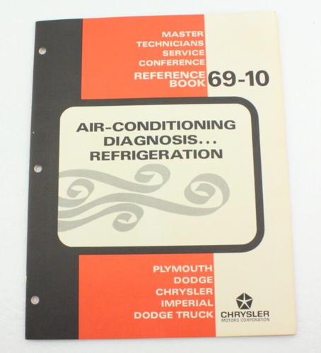 1969 CHRYSLER Master Technicians Service Conference Air Conditioning Diagnosis