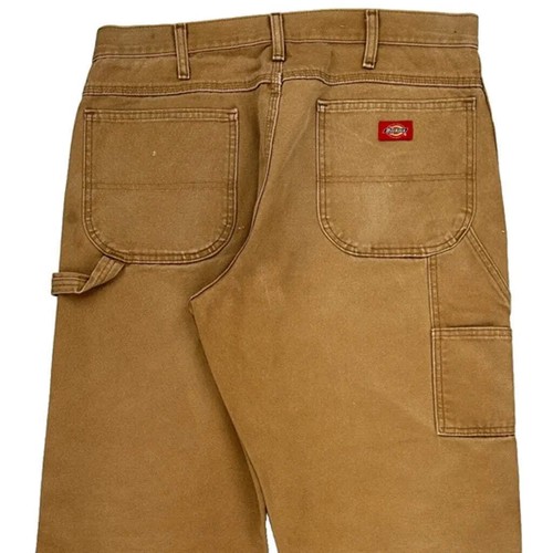 Pantalón Carpintero Dickies - 37′′ Cintura Algodón Marrón - Imagen 8 de 11
