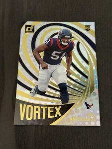 2023 Panini Donruss Vortex Insert #VOR-18 WILL ANDERSON JR Rookie Card RC