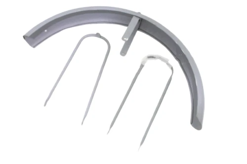 Juego de guardabarros delantero y trasero apto para motocicletas BMW R26 R27 con soportes crudos Foto 2 de 4