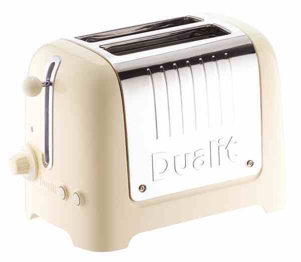 Dualit 26202 Grille-Pain 2 Fentes Lite Grille-pain, crème Dualit 26202 Grille-Pain 2 Fentes Lite Grille-pain, crème