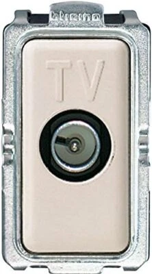 Presa TV Passante Maschio Serie Bticino Magic Avorio Codice Bticino-S5173PF
