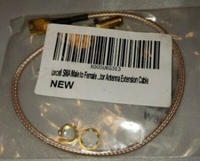 Uxcell SMA male to female Adapter antenna extension cable new 10 1/2"