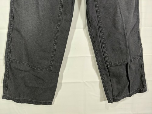 GAP KIDS Boys Gray Adjustable Waist Reg Fit Straight Leg Reinforced Jeans sz 12 - Picture 4 of 12