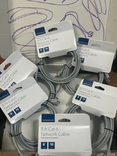 Cavo Ethernet Cat-6 Insignia Da 8 Piedi (2.4m) Colore Grigio, Modello NS-PNW5608