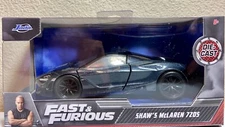 Jada Toys Fast & Furious Shaw’s McLaren 720S Die-Cast 1:32 Model Car NIP 2022