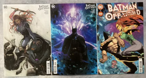 BATMAN OFF-WORLD #2 SET OF 3 1:25 MENDOZA HOMARE MATTINA VARIANT DC COMICBOOK BA