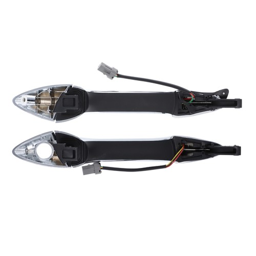 Set 2 FRONT LH+RH Door Handle Outer Chrome W/Sensor for Hyundai Elantra MD 11-15 - Picture 2 of 4