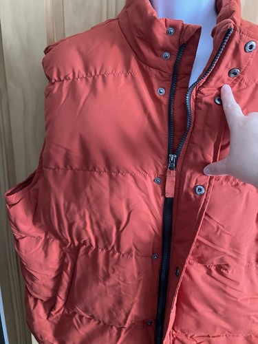 St. John’s Bay Men’s XXL Quilted Puffer Full Zip/Snap Vest - Picture 3 of 9