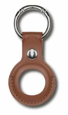 Devia AirTag Leather Keyring