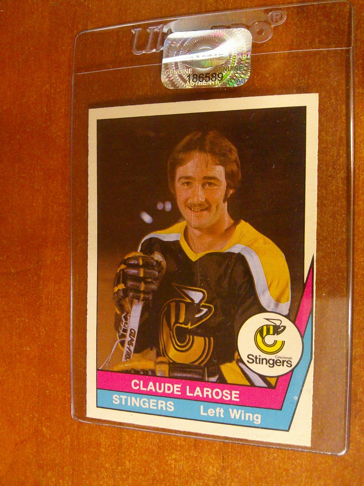 1977-78 O-Pee-Chee WHA - #43 Claude Larose - MINT - PACK FRESH 🔥