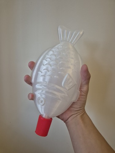 25cm 3D Printed Soy Sauce Fish - Unique Home Decor Accent Piece - Picture 7 of 7
