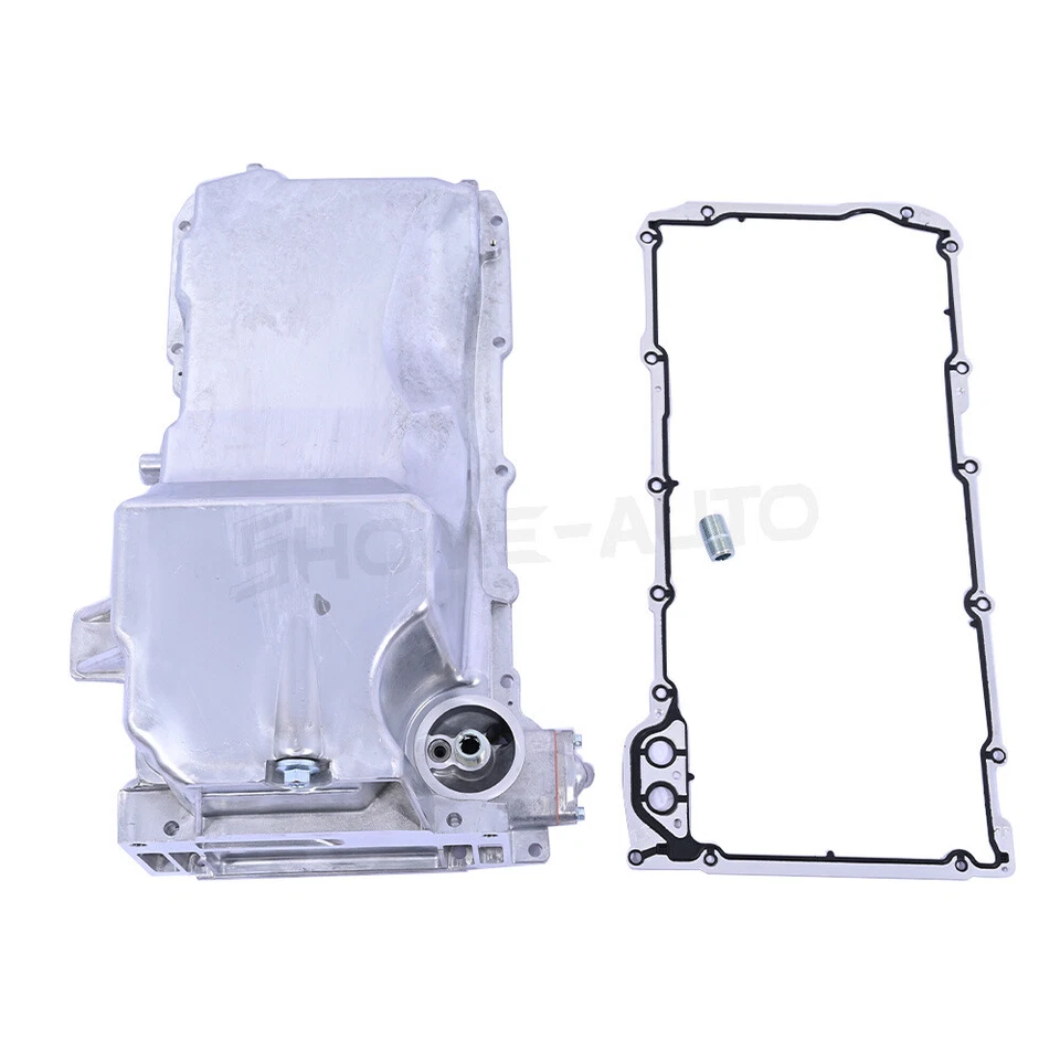 Engine Oil Pan w/ Gasket for Chevy Silverado 1500 Tahoe GMC Sierra 1500 Cadillac - Image 2 of 4