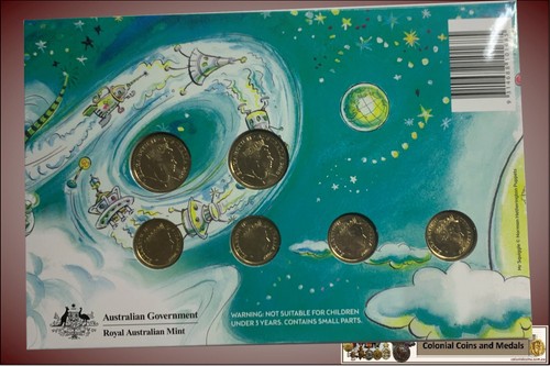 2019 Mr Squiggle & Friends Coin Collection - Bild 3 von 3