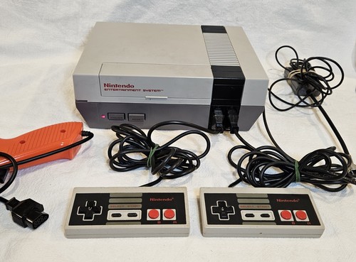 Nintendo Rf Switch Nintendo NES Action Set Home Console - Gray With Zapper, RF Switch, 1 ...