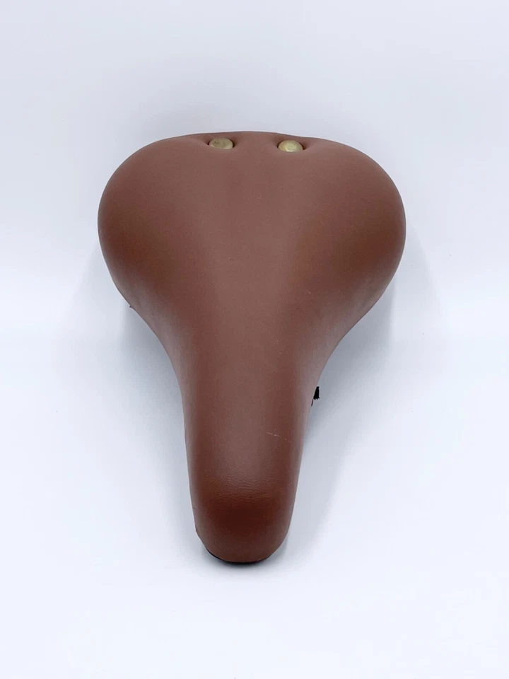 CIONLLI темно-коричневый ретро 2 заклепки дизайн седло/сиденье PU кожаный - Быстрая доставка! - Изображение 2 из 4