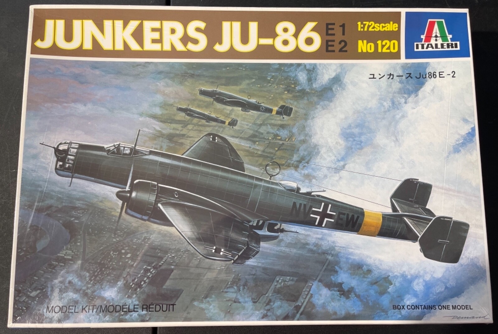 Italeri Junkers JU86 E1-E2 1/72 NEW FS Model Kit ‘Sullys Hobbies’ Italeri Junkers JU86 E1-E2 1/72 NEW FS Model Kit ‘Sullys Hobbies’