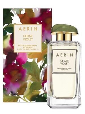 Aerin CEDAR VIOLET Eau de Parfum Spray 3.4 oz SEALED Box Perfume 