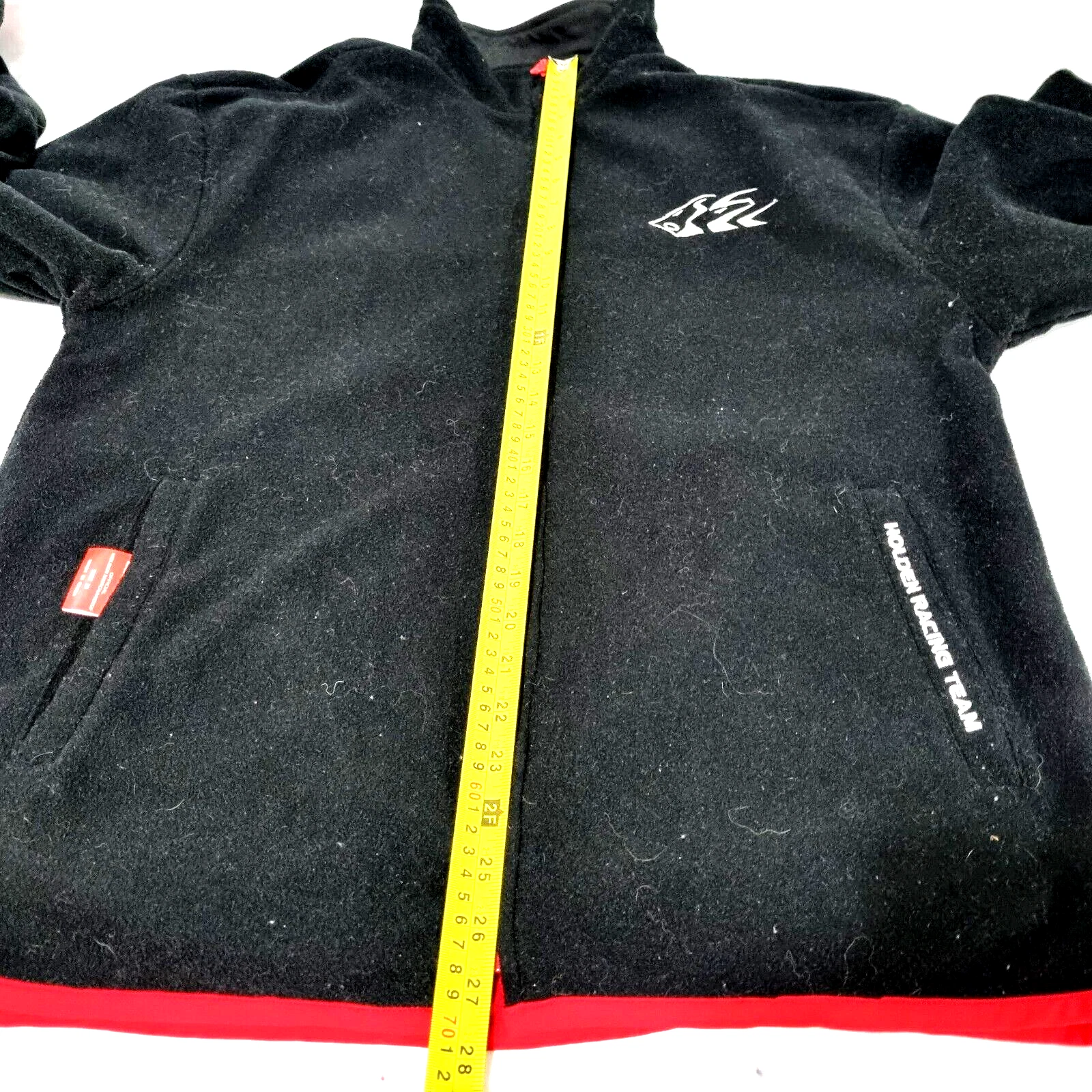 HRT Holden Racing Team Jacket Reversible Full Zip Black Red Men Size M - product detail image 3