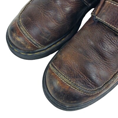 Vintage DR. MARTENS Shoes Mens UK 8 US 9 Brown Monk Strap  display picture 1