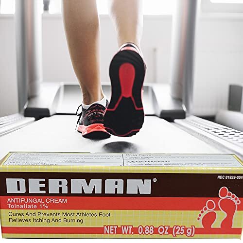 Derman Antifungal Cream for the Treatment of Athlete's Foot 3 Pack 0.88 Ounce - Picture 5 of 6