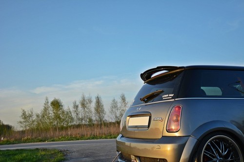 Heck Spoiler Aufsatz Abrisskante für Mini R53 COOPER S JCW schwarz Hochglanz - Bild 4 von 5
