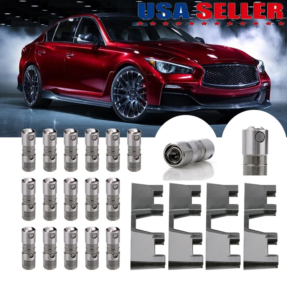 Set For GM LS7 Lifters & Lifter Trays Fits LS1 LS2 LS3 4.8 5.3 5.7 6.0 6.2eb Foto 3 de 4