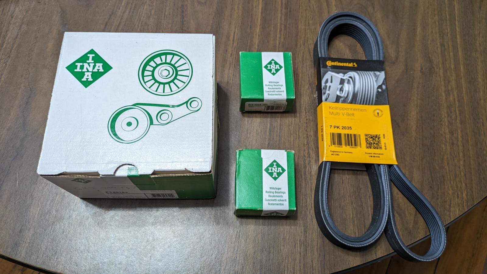 2007 & Later NC3V Mercedes Sprinter Fan Belt Kit 3.0 V6, serpentine