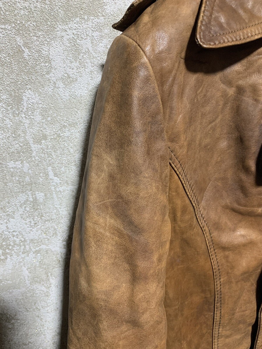 ジャケット・アウター Pierre balmain rum leather jacket coat Vintage Pierre Balmain Boutique Leather Coat Jacket | eBay