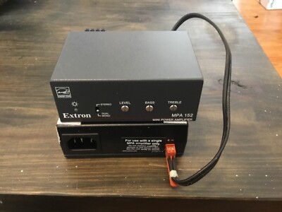 Extron MPA 152 PLUS Mini Power Amplifier w/Power Supply | O126
