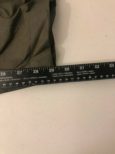 Pantalones generales usados vintage raros militares alemanes recubiertos de PU M44 40 x 29 - Imagen 11 de 12