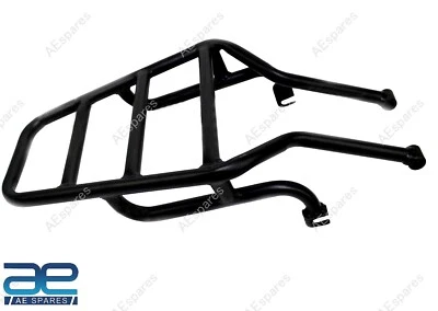 AESPARES Porte-bagages arrière noir pour Royal Enfield New Classic Reborn 350cc @RE