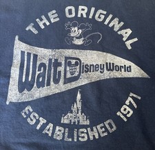 Disney Parks VTG Unisex Sweatshirt Original Walt Disney World Mickey Medium