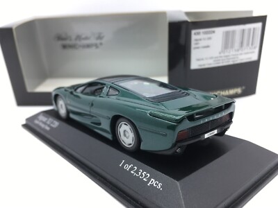 🇺🇦 1:43 Minichamps Jaguar XJ 220 XJ220 Racing Green 1/43 | eBay