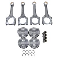 4X Kolben + 4X Pleuelstange FüR VW Golf Passat Audi A3 Seat Leon 2.0 TSI Ø21Mm