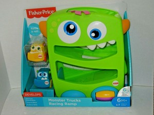 fisher price monster truck racing ramp