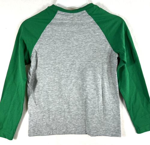 St. Patrick's Day PADDY LIKE A ROCK STAR LS Shirt Kid XS(5) Pullover Green NWT - Picture 6 of 7