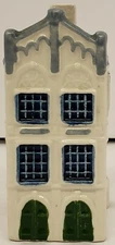 ROYAL GOEDEWAAGEN DELFT HOLLAND~AMSTERDAM KEIZERSGRACHT CANAL HOUSE #102K~EUC