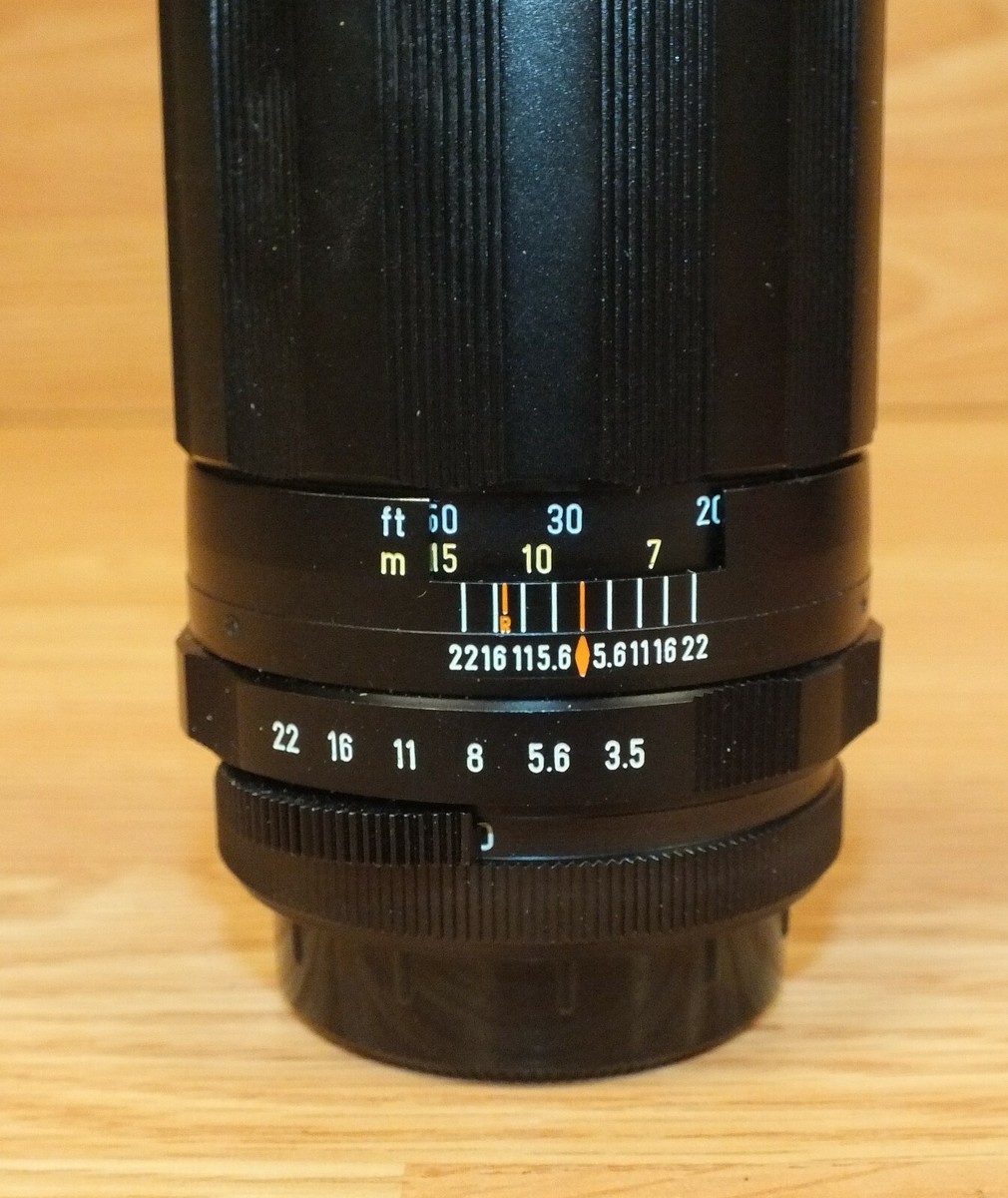 Vintage Asahi Super-Multi-Coated Takumar 1:3.5/135 Camera