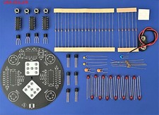Electronics Soldering Practice Circuit Board Kit - Electronic Dice