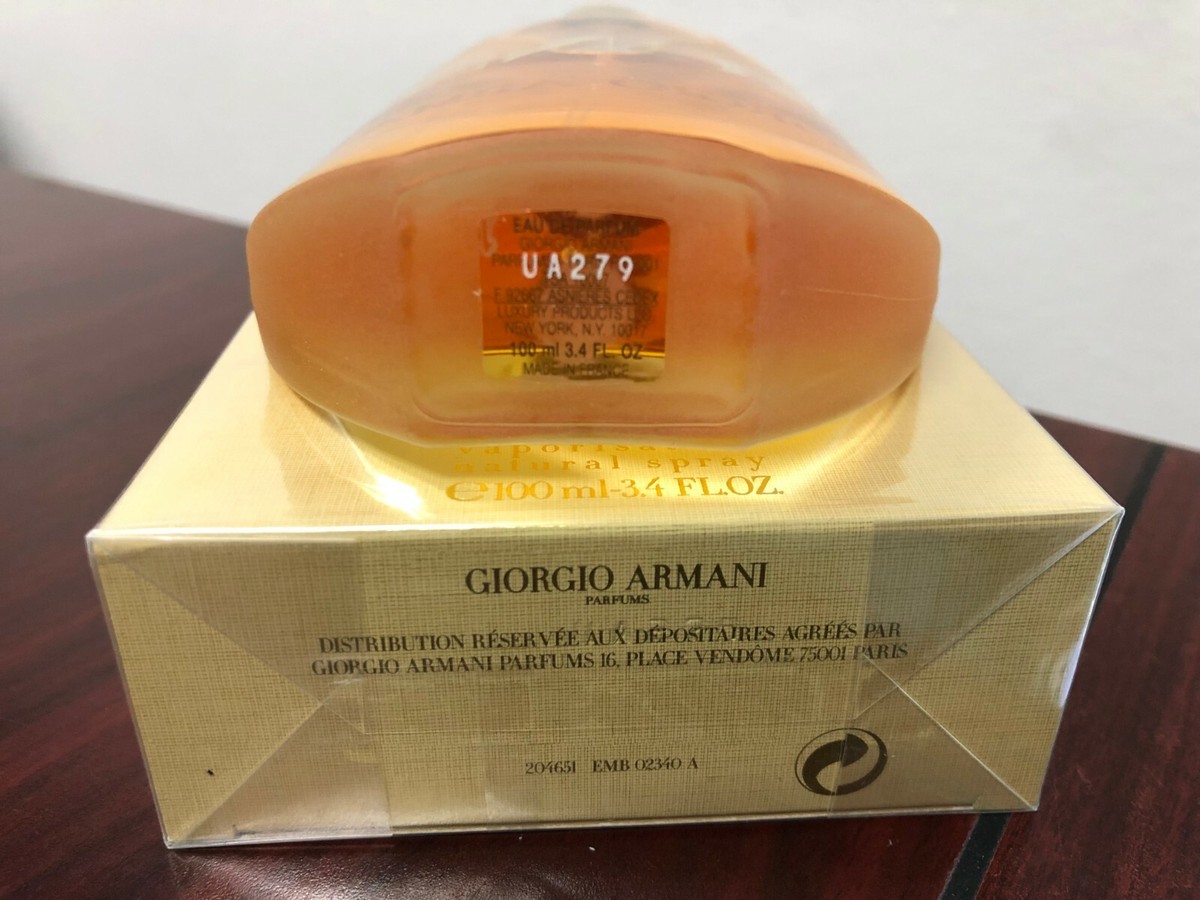 SENSI by GIORGIO ARMANI 3.4 FL oz / 100 ML Eau De Parfum SENSI by GIORGIO ARMANI 3.4 FL oz / 100 ML Eau De Parfum
