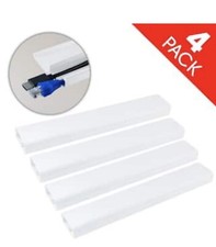 Unbranded 3 ft Cable Cover Adhesive Backing