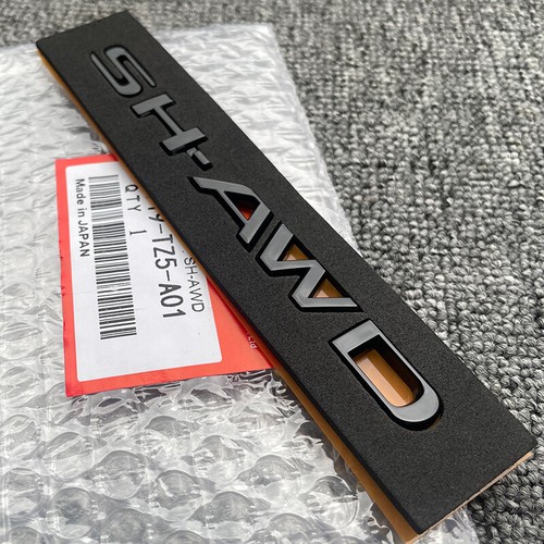 For Acura SH-AWD Black Emblem MDX RDX ZDX TLX Trunk Badge Genuine Nameplate - Bild 3 von 4