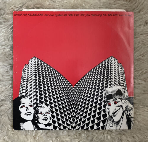 Killing Joke Turn To Red original 12” Vinyl EP 1979 Island Malicious Damage VGC