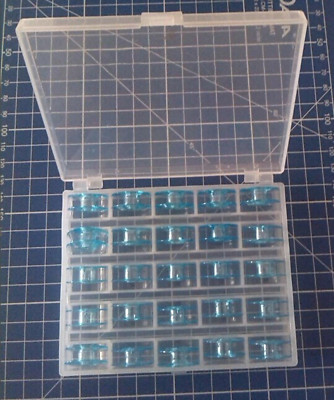 HONEYSEW 25 Bobbins W/ Bobbin Box for PFAFF Sewing Machine #9033P