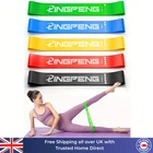 Resistance Bands Pull up Exercise Sports Gym Physio Strength Pilates Loop Latex