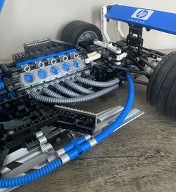 Lego 8461 Williams F1 Team Racer Technic Racers 100% Complete Set Formula 1 2002